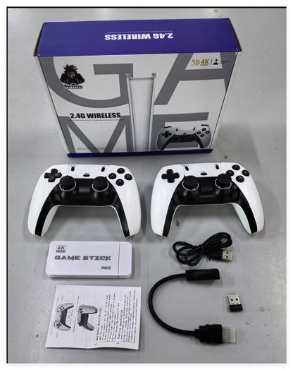 Console de jeu domestique M15 avec deux manettes sans fil 2.4G