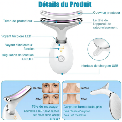 Outil de massage pour le cou et le visage