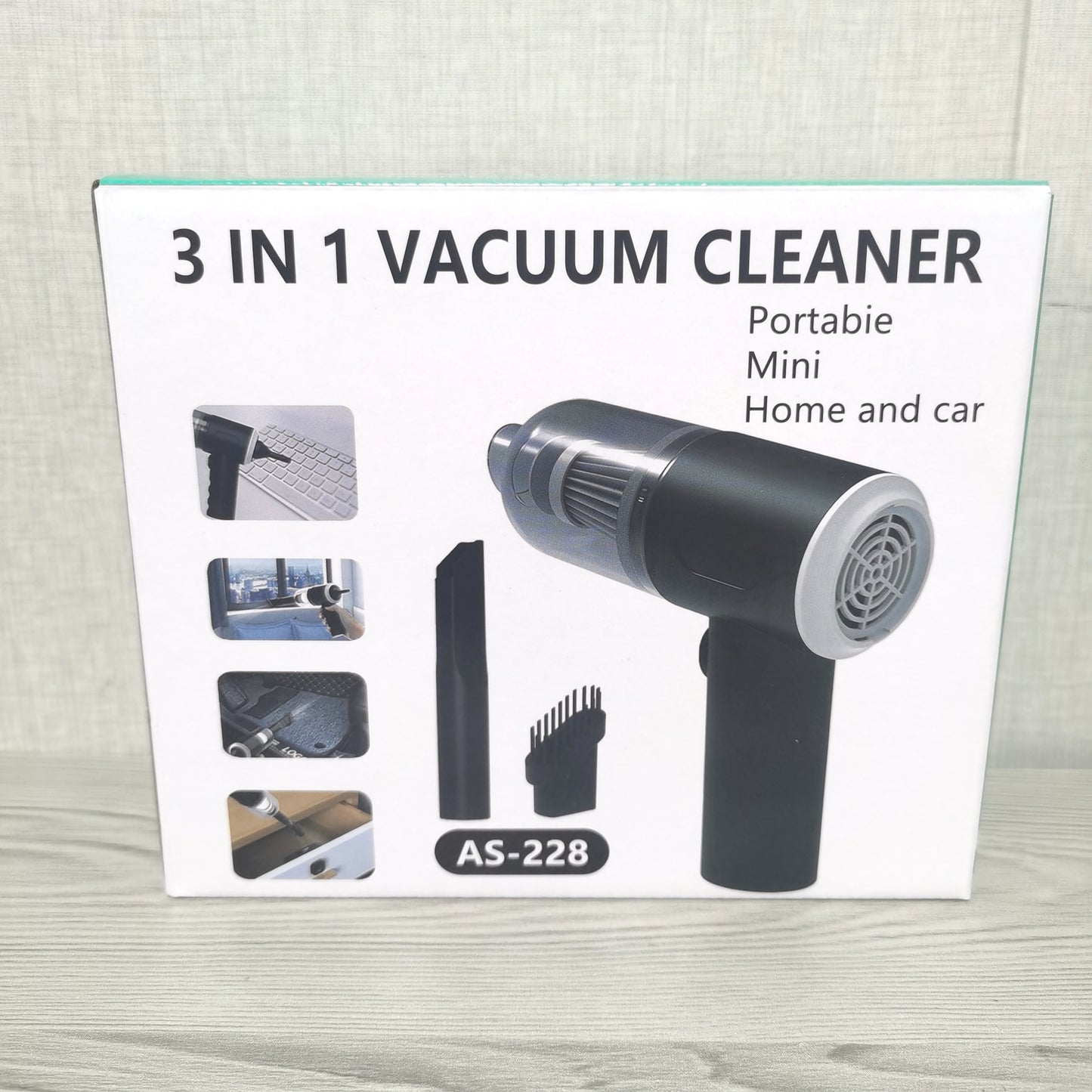 Aspirateur de voiture portatif puissant et multifonction